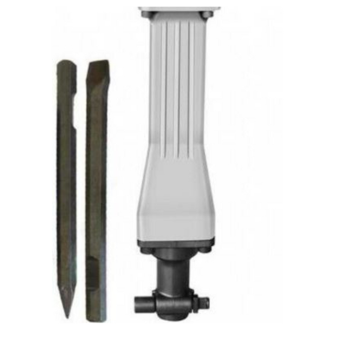 Martello demolitore da 2200w con sistema antivibrazione + 2 scalpelli e cavi di gomma