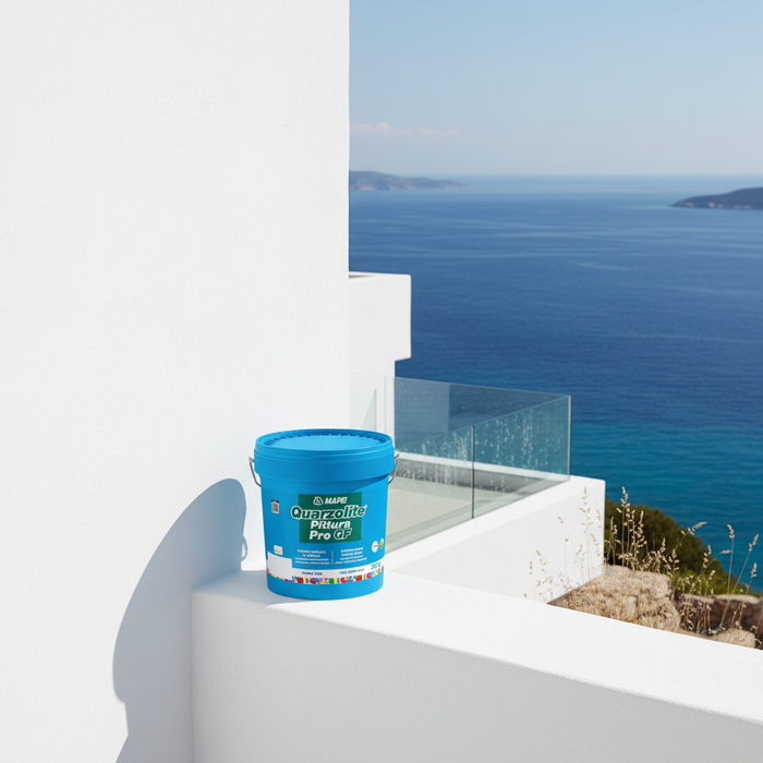 Quarzolite pittura pro gf mapei resistente per esterni e interni *** formato 5 kg, confezione 1