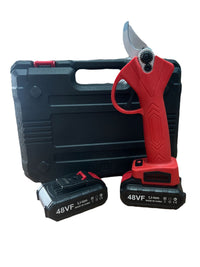 Forbice A Batteria da potatura +Valigia Doppia Batteria da 48V Apertura Max 42mm