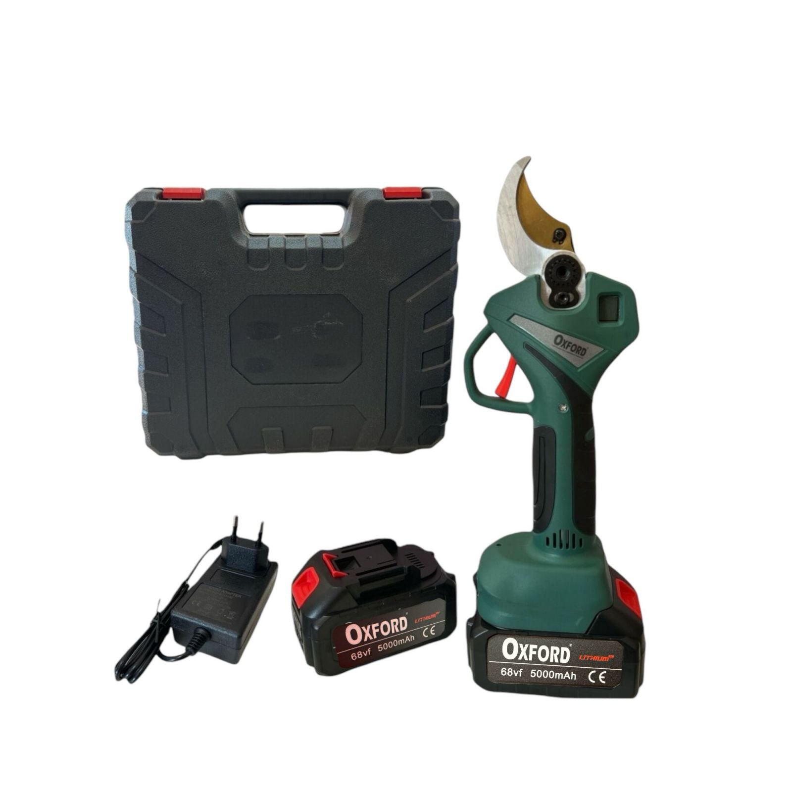 Forbice Da Potatura A Batteria Cesoia 68Vf 5000mAH Taglio 45 mm 2 Batterie LX225