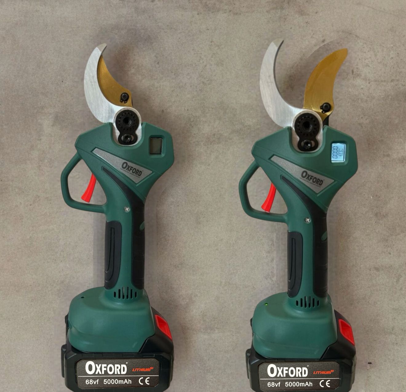 Forbice Da Potatura A Batteria Cesoia 68Vf 5000mAH Taglio 45 mm 2 Batterie LX225