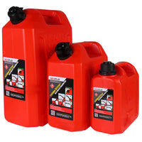 Tanica in plastica seaflo brevettato di rabbocco benzina litri 10