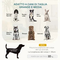 Divano per Cani Grandi con Imbottitura, Rivestimento Morbido e Lavabile, Gambe in Legno, Verde