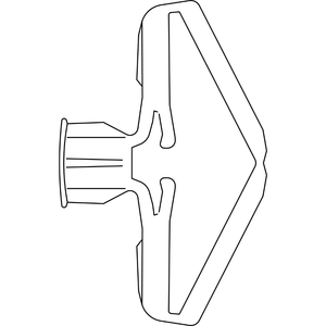 Tassello per cartongesso e isolante per pareti vuote pezzi 100