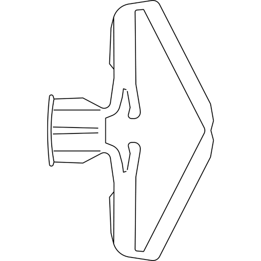 Tassello per cartongesso e isolante per pareti vuote pezzi 100