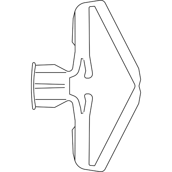 Tassello per cartongesso e isolante per pareti vuote pezzi 100