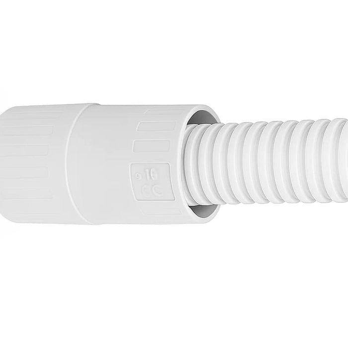 Raccordo dritto faeg ip65 per tubo guaina elettrica in tecnopolimero *** diametro 16 millimetri, confezione 1