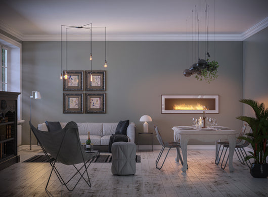 Biocamino Frame 1500×490 mm - Nero opaco