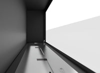 Biocamino Frame 1800x490 mm - Nero