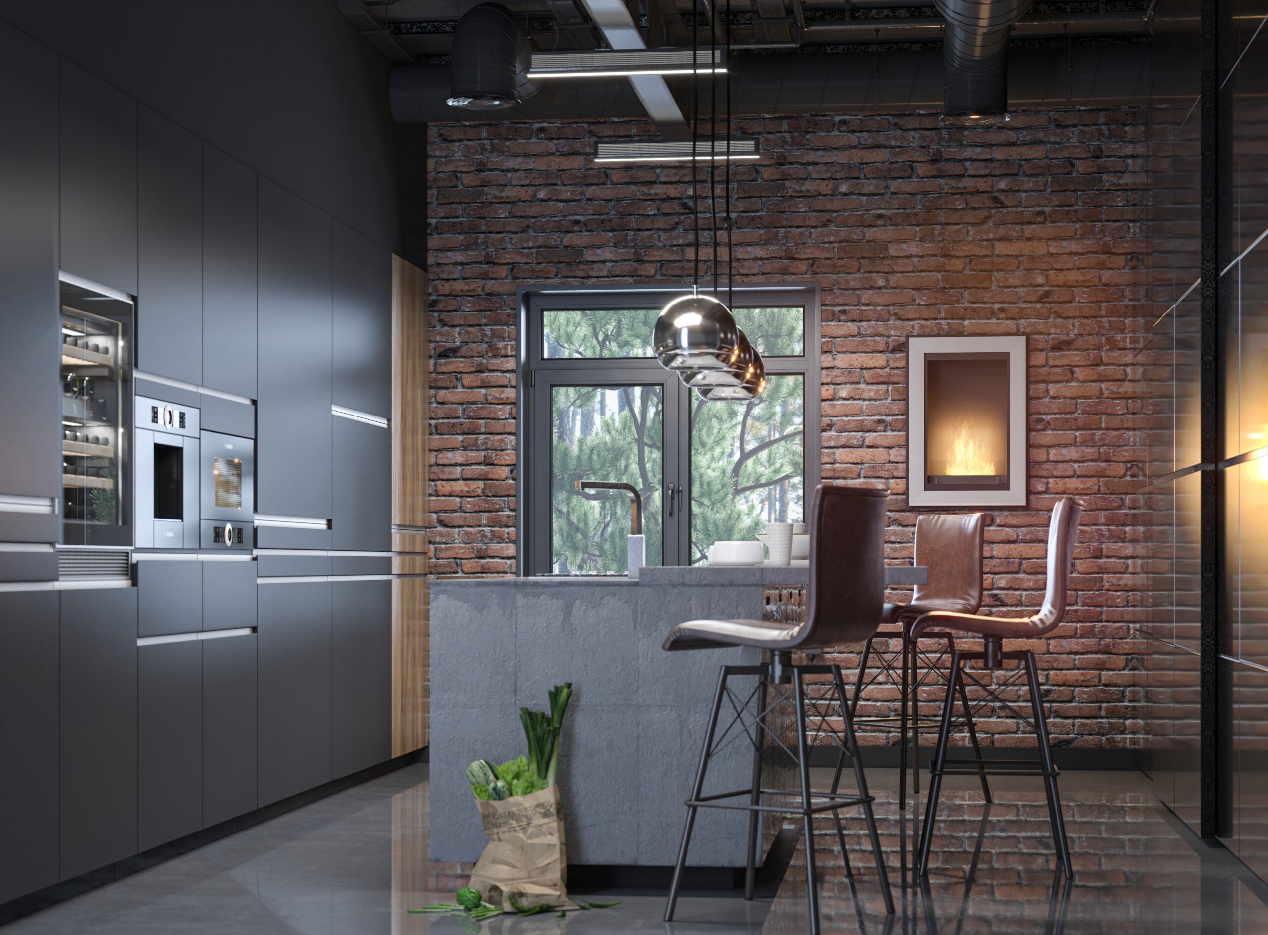 Biocamino Frame 550 - Bianco