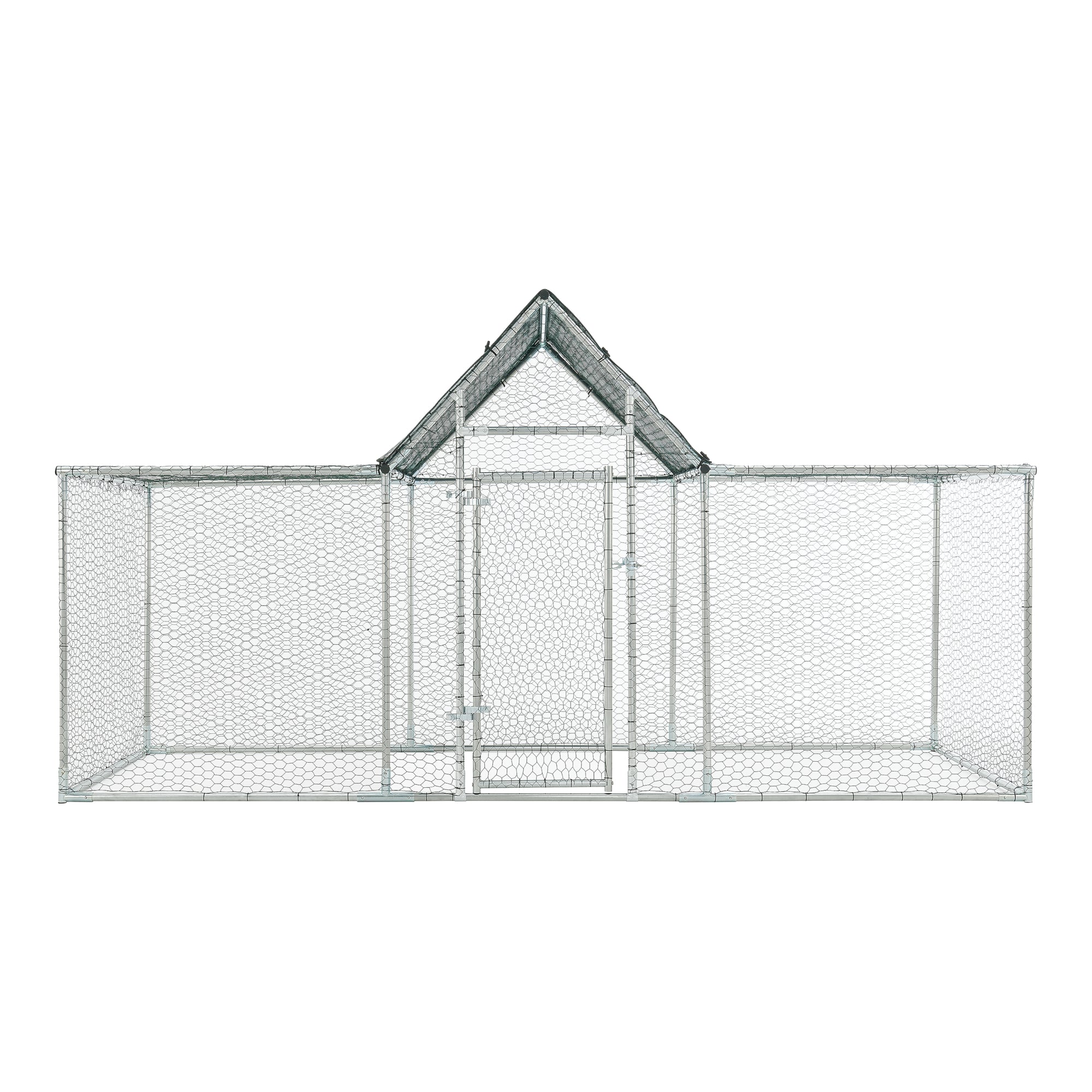 Gabbia Arguin per Pollame con Tettuccio Protezione Sole - lungo 3 metri [pro.tec]