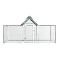 Gabbia Arguin per Pollame con Tettuccio Protezione Sole - lungo 3 metri [pro.tec]