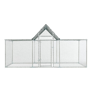 Gabbia Arguin per Pollame con Tettuccio Protezione Sole - lungo 3 metri [pro.tec]