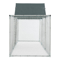 Gabbia Arguin per Pollame con Tettuccio Protezione Sole - lungo 3 metri [pro.tec]