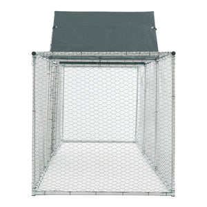 Gabbia Arguin per Pollame con Tettuccio Protezione Sole - lungo 3 metri [pro.tec]