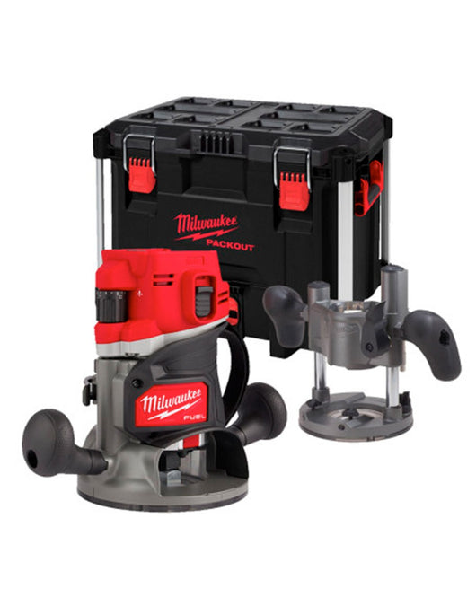 Fresatrice Milwaukee M18FR12KIT-0P (Solo corpo + Packout XL)
