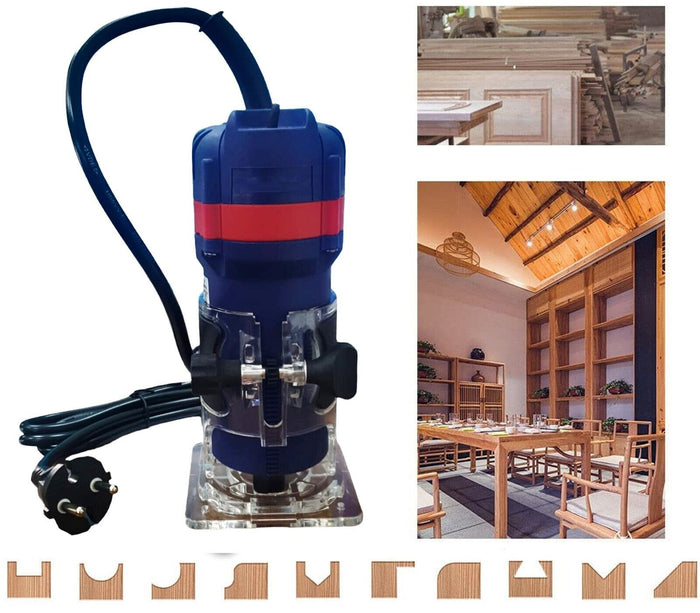 Fresatrice Verticale Elettrica 710W 6,35 MM Rifilatore fresa X Legno Trimmer RER-710