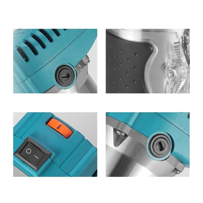 Fresatrice Verticale Elettrica 800W 6.35MM 6MM 8MM Rifilatore fresa per Legno