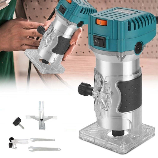 Fresatrice Verticale Elettrica 800W 6.35MM 6MM 8MM Rifilatore fresa per Legno