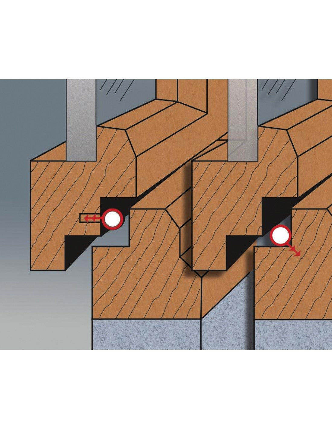 Fresatrice per scanalature VIRUTEX RA17VG