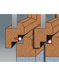 Fresatrice per scanalature VIRUTEX RA17VG