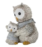 Gufo Ken con Figlio Cm 7X4.5X7.5