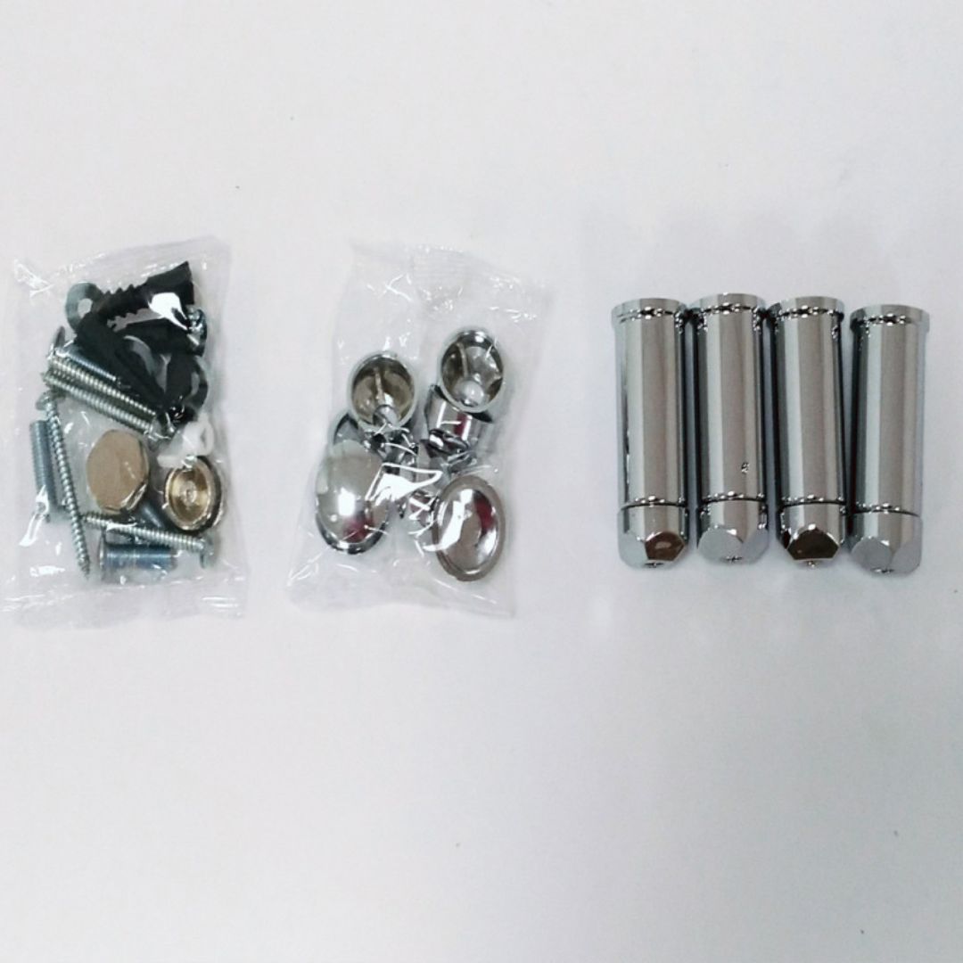 Termoarredo cromato bagno in acciaio calorifero termosifone scaldasalviette *** misure h1120xl450xi400 21 tubi, pezzi 1