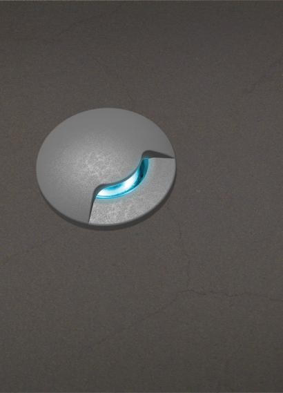 Fumagalli Aldo 1L Segnapssso Faretto LED G9 4000K Incasso 1 Lato Grigio IP 67 Luce Naturale