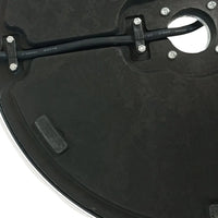 Tempo Style - Stufa Elettrica SATURNO | Fungo Riscaldante ad Infrarossi (3000W) dal Design Elegante | Ideale per Esterno/Interno (Alluminio)