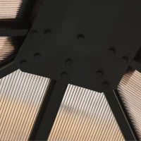 Gazebbo Padiglione da Giardino con Tetto Rigido in Policarbonato Impermeabile, 4 Pareti Laterali Anti-UV, Zanzariere, 4 x 3 m, Grigio Scuro e Nero