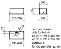 BLOCK STAR cm 52 â€“ Inox, Zincato - 380 m3/h