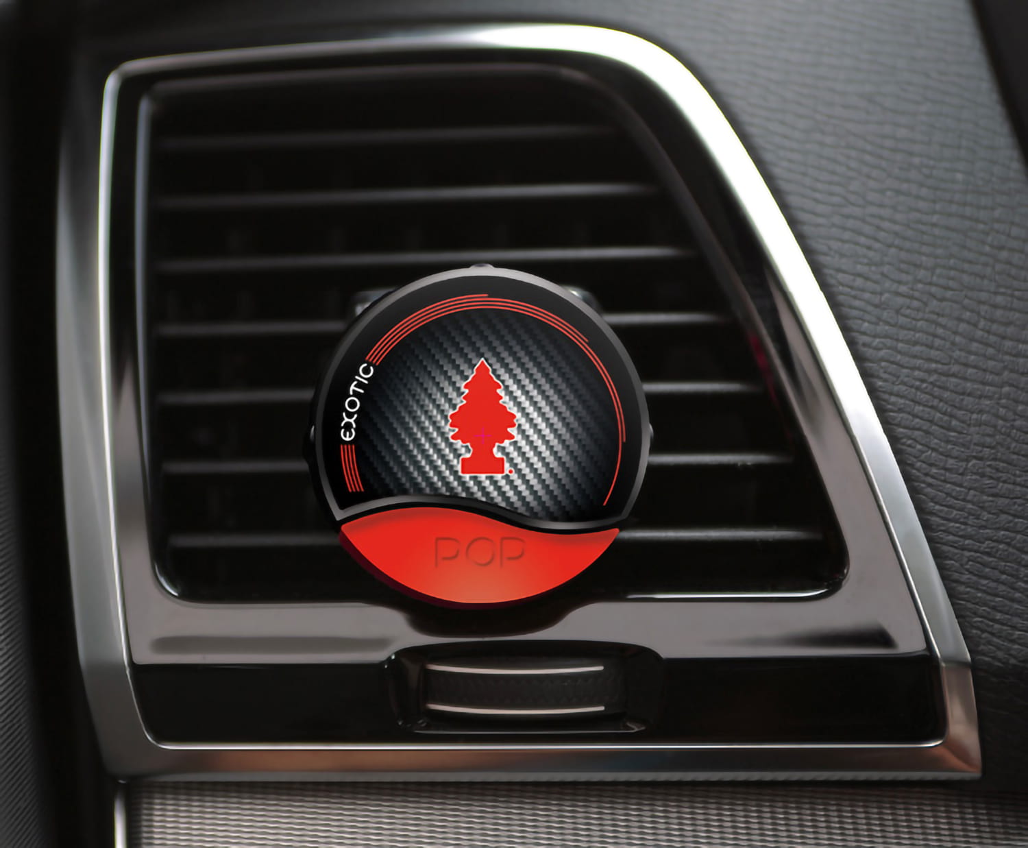 POP Profumatore Auto Solido, Durata Fino a 30 Giorni,Italiano, 1 Pezzo, Ocean, Arbre Magique