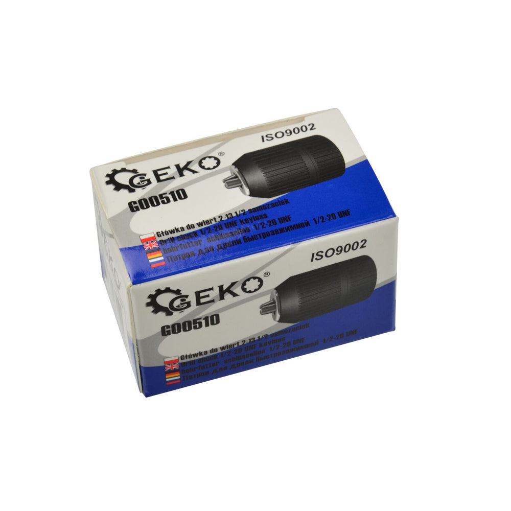 MANDRINO AUTOSERRANTE 2-13mm ATTACCO 1/2"GEKO G00510