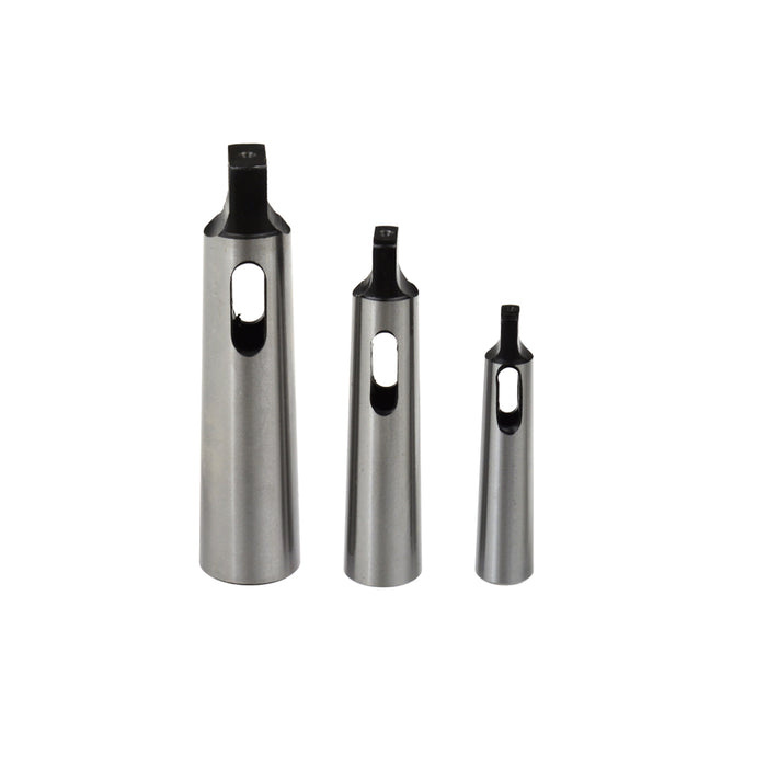 SET 3pz CONI BUSSOLE DI RIDUZIONE CONO MORSE MT 4-3, 3-2, 2-1 GEKO G00571