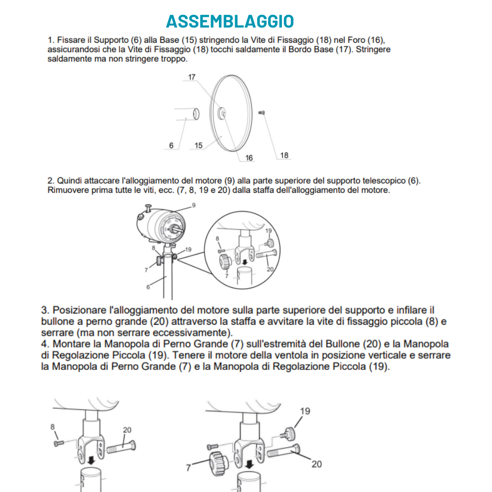 Zeprir pfv40br ventilatore da tavolo retrò 45w pala 40 cm colore bronzo