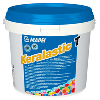 Adesivo bianco epossi-poliuretanico bicomponente keralastic t mapei 5kg ceramica