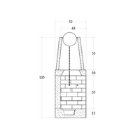 Camino legna prefabbricato refrattario con focolare aperto qr70ref riscaldamento