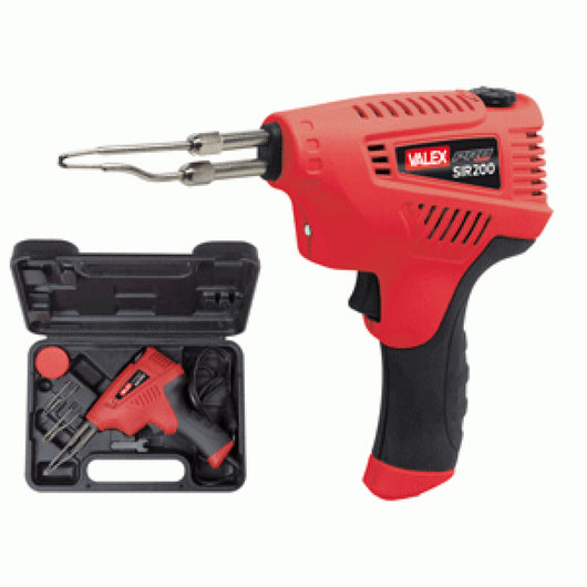 SALDATORE ISTANTANEO REGOLABILE SIR200 200W MAX 500°C CON LUCE LED VALEX 1850543