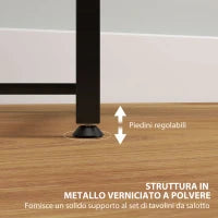 Set Tavolino Toeletta con Specchio da Trucco, Cassetto e Sgabello Imbottito, Bianco