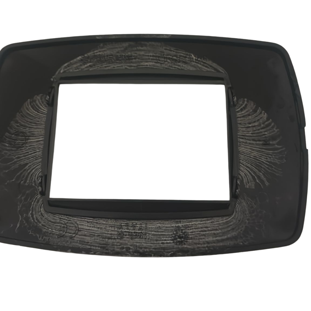 Master modo placca satinato grigio compatibili con supporti master modo *** numero posti 3 posti, confezione 1