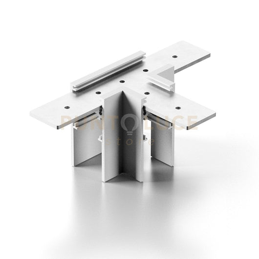 GAETA BI GT - GIUNTO A "T" BIANCO SOFFITTO/SOFFITTO PARETE/PARETE  PER ART. GAETA