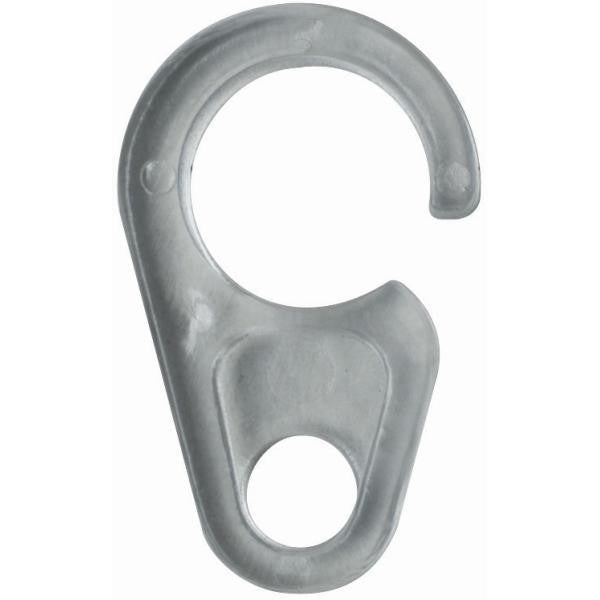 GANCIO APERTO BIANCO X ANELLI TENDE D7 PZ.20