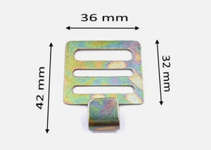 GANCIO FISSO TERMINALE PER TAPPARELLA 3 FER PZ200