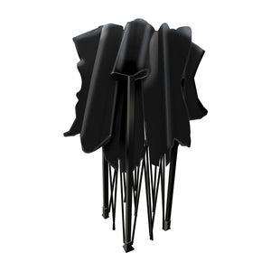 Tenda / Gazebo Per Giardino 3X3 Impermeabile Tendone Pieghevole Per Fiere E Mercati Colore Nero