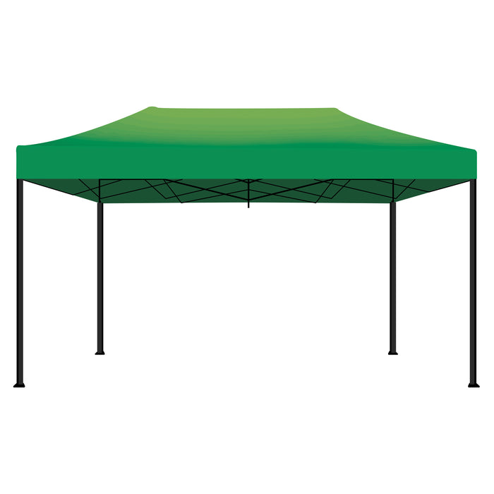 Kebon Tenda / Gazebo Per Giardino 3X4,5 Mt Impermeabile Tendone Pieghevole Per Fiere E Mercati  Colore Verde