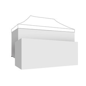 Set 4 Teli Laterali Per Gazebo 3X4,5M Con Velcro