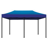 Kebon Tenda / Gazebo Per Giardino 3X6 Mt Impermeabile Tendone Pieghevole Per Fiere E Mercati  Colore Blu