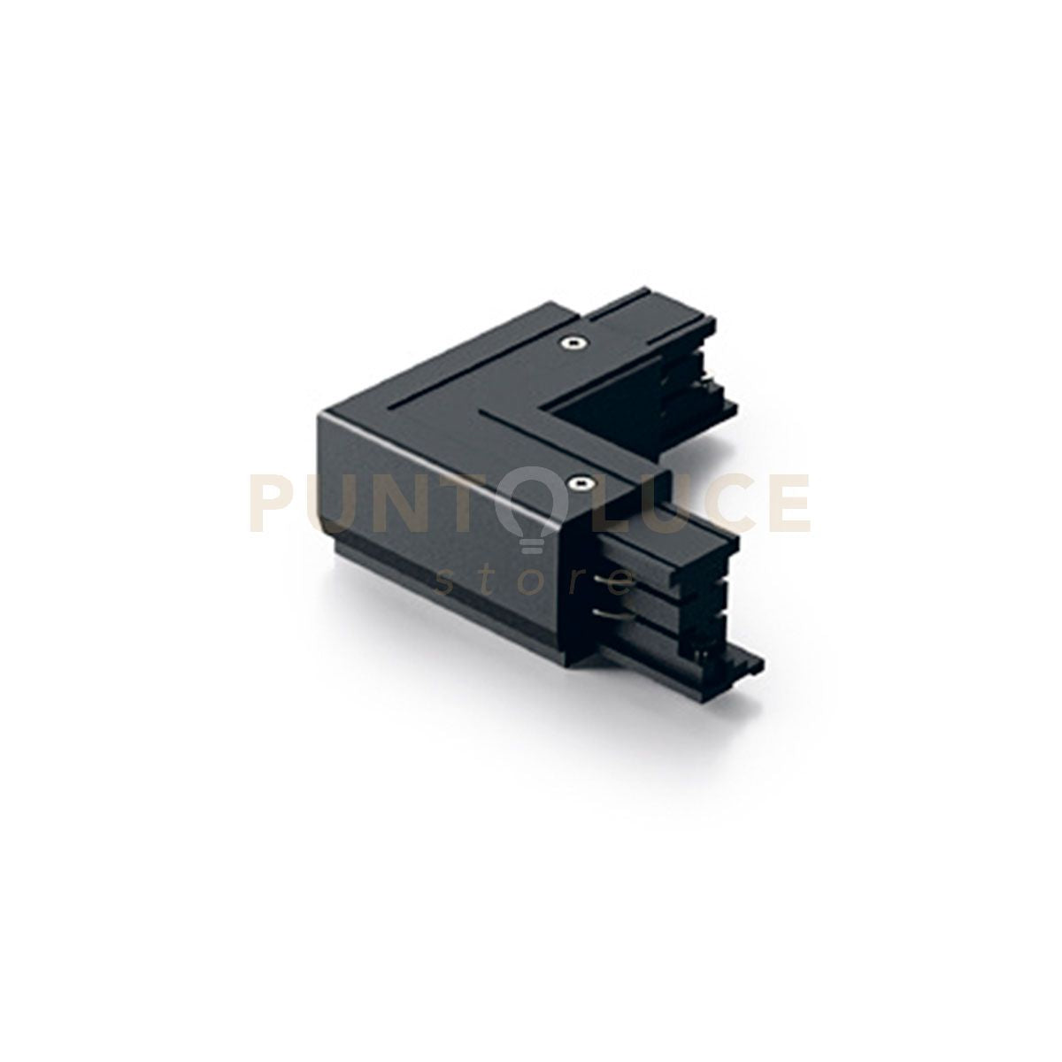 GBIC20- GIUNTO A "L" CONNETTORE SINISTRO ELETTRICO-MECCANICO 220-240V PER SISTEMA BINARIO NERO