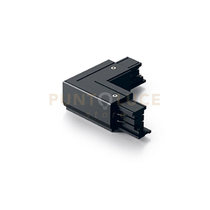 GBIC20- GIUNTO A "L" CONNETTORE SINISTRO ELETTRICO-MECCANICO 220-240V PER SISTEMA BINARIO NERO