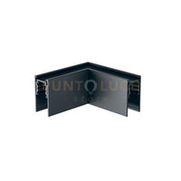 GBIGSN1- ANGOLO MECCANICO 90° SOFFITTO/SOFFITTO PER BINARIO MODULARE SUPERFICIE COLORE NERO